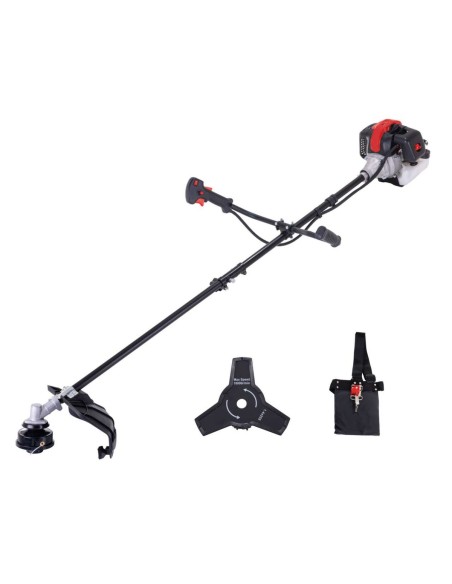 1 - Tondeuse debroussailleuse thermique moteur 2 temps 32,5cm3 Scheppach pbc330