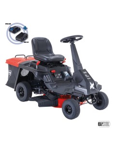 Tracteur tondeuse a essence demarrage electrique 224cc 61cm Scheppach mr230-61