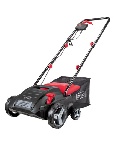 3 - Aerateur scarificateur electrique 32cm bac 30l 16-20 lames Scheppach SC32