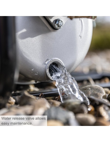 3 - Motopompe a essence auto-amorcante 5.3HP 212cc 32'000 l/h Scheppach PWP32