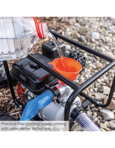 5 - Motopompe a essence auto-amorcante 5.3HP 212cc 32'000 l/h Scheppach PWP32