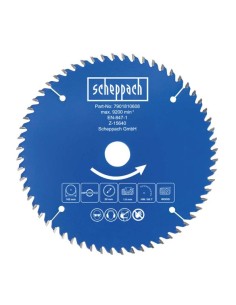 1 - Lame de scie circulaire pour bois disque 160 x 20 x 1 x 1,6 mm 60t Scheppach