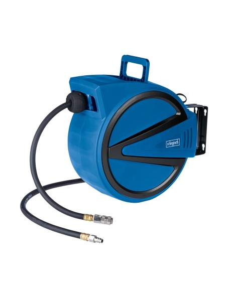 Enrouleur automatique de tuyau d'air comprime 15 m Scheppach ahr15