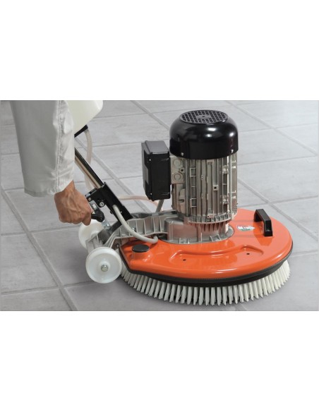 5 - Nettoyeur et polisseuse de sol monodisque 2500w 500mm Battipav master linda