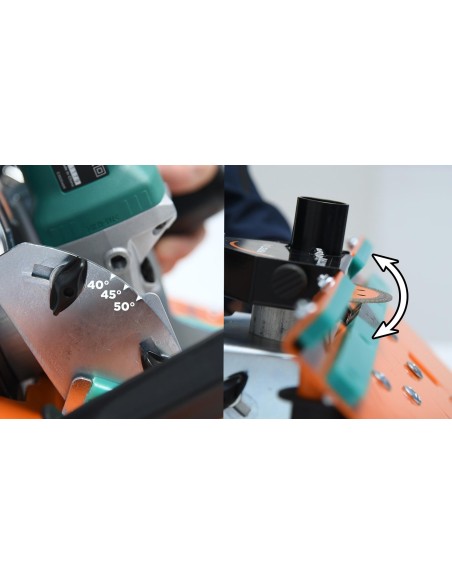 4 - Chanfreineuse de carrelage pour meuleuse 115mm M14 Battipav perfect jolly