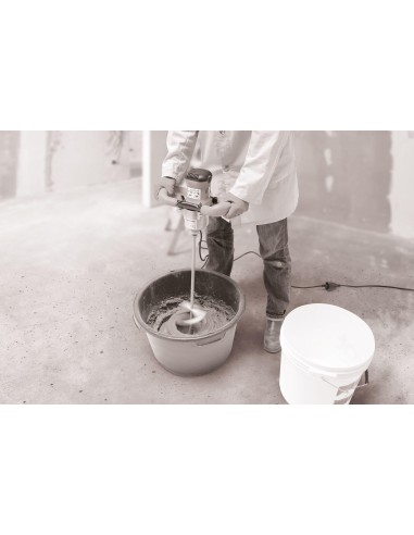 4 - Perceuse melangeur a mortier de colle 1300w 135mm fouet Battipav mini mix 1300