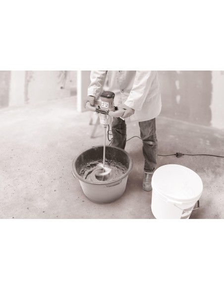Trapano miscelatore malta colla 1300w con frusta 135mm Battipav mini mix 1300