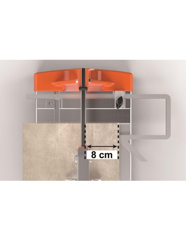 4 - Coupe carreaux manuel a gravure par poussee 137 cm Battipav leggera 137