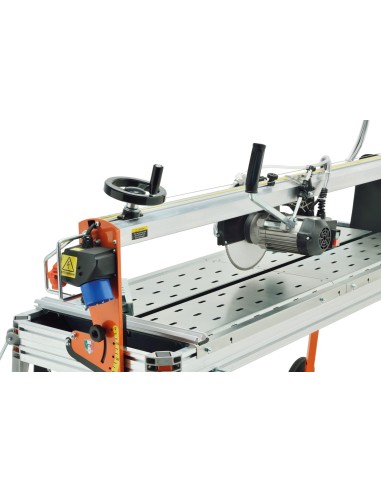 Tagliapiastrelle elettrica con banco ad acqua 130 cm Battipav class plus 1300s