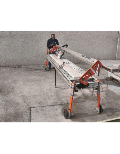 3 - Scie a pont pour marbre 230v 1500x85mm lame 300mm Battipav supreme 150s