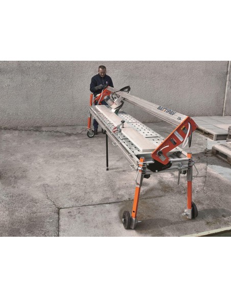 Segatrice a ponte per marmo 230v 1500x85mm lama 300mm battipav supreme 150s