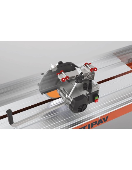 Tagliapiastrelle elettrica con banco ad acqua 125 cm Battipav vip 2125