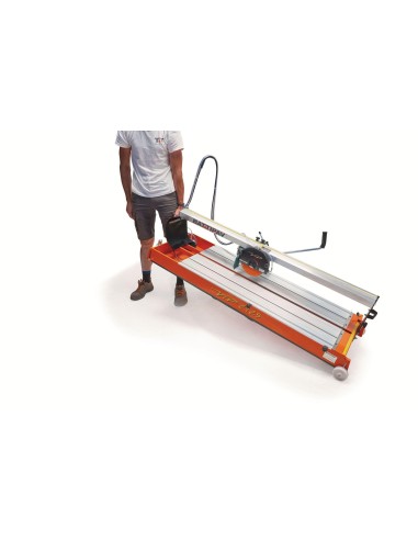 Tagliapiastrelle elettrica con banco ad acqua 125 cm Battipav vip 2125