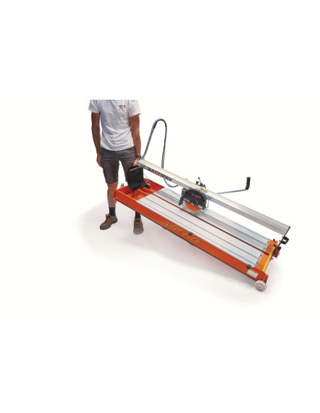 Tagliapiastrelle elettrica con banco ad acqua 125 cm Battipav vip 2125