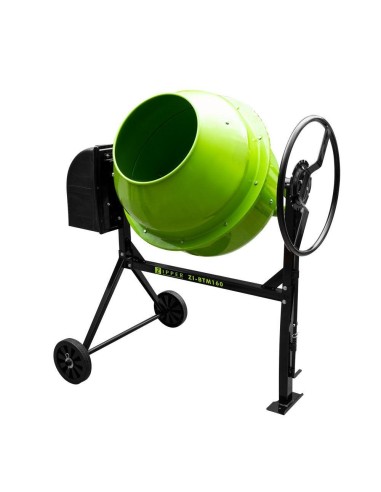 1 - Betonniere electrique&nbsp;160lt portable beton mortier&nbsp;Zipper zi-btm160