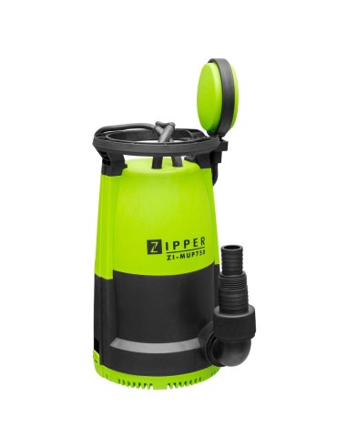1 - Pompe submersible 3 in 1 a eau chargee et claire 750w Zipper zi-mup750