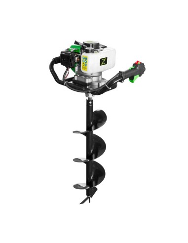 Trivella mototrivella a scoppio 51,7cc con eliche 100 150 200 mm Zipper zi-elb70