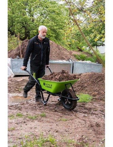5 - Brouette électrique 40v lithium 150kg Zipper zi-ewb500li
