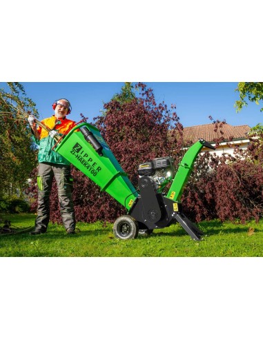Biotrituratore a scoppio Zipper zi-haek4100 4100w taglio 100mm