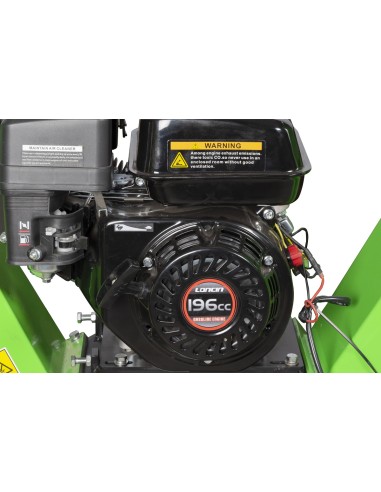 Biotrituratore a scoppio Zipper zi-haek4100 4100w taglio 100mm