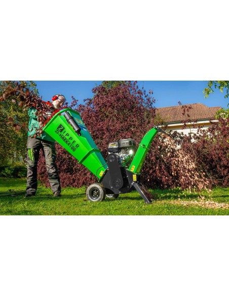 Biotrituratore a scoppio Zipper zi-haek4100 4100w taglio 100mm
