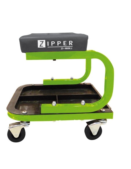1 - Tabouret sur roulettes d'atelier mecanicien Zipper zi-mhk2