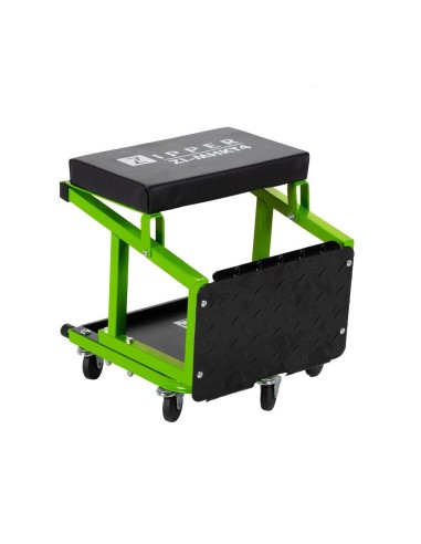 1 - Siege roulant et escabeau tabouret d'atelier Zipper zi-mhkt4