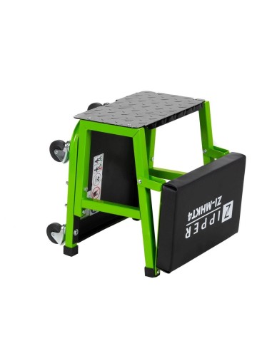 2 - Siege roulant et escabeau tabouret d'atelier Zipper zi-mhkt4