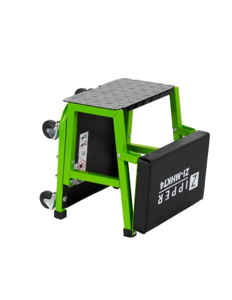 2 - Siege roulant et escabeau tabouret d'atelier Zipper zi-mhkt4