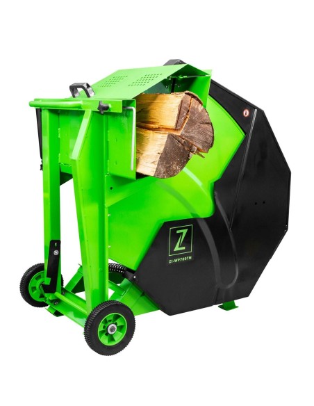 3 - Scie bûches pivotant tronconneuse electrique 400v 70cm Zipper zi-wp700tn