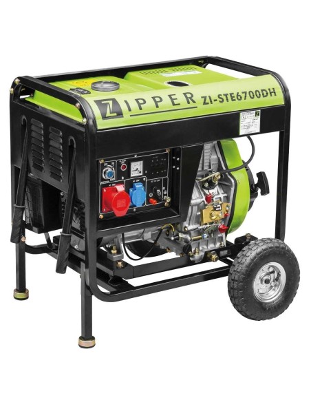 Generatore di corrente diesel 5000w Zipper zi-ste6700dh