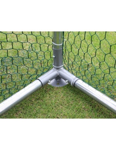 4 - Enclos extérieur pour animaux 3x4x2,5m Zipper zi-cr342