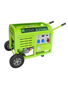 1 - Generatore di corrente 9300w 2 prese 230v + 1 presa 400v Zipper zi-ste8004