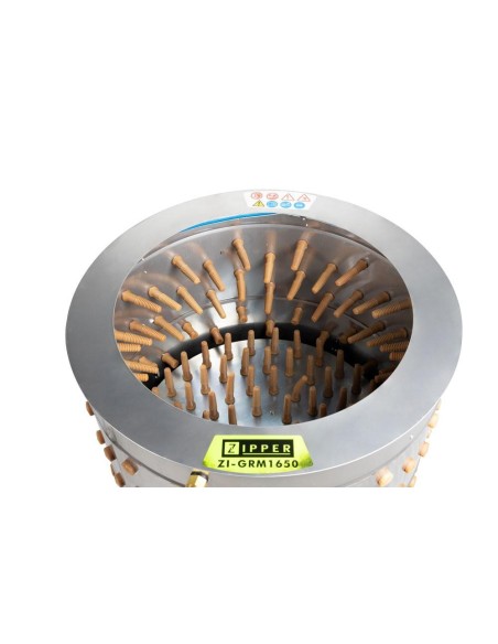 4 - Plumeuse rotative de chez volaille Zipper zi-grm1650