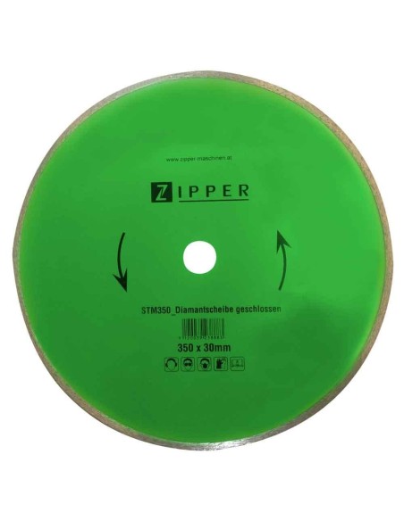 1 - Disque de diamant 350x30 mm pour ceramique Zipper stm350dsg