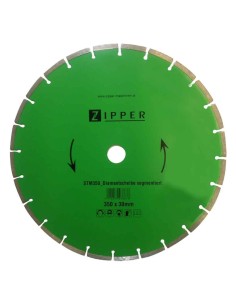 1 - Disque de diamant 350x30 mm pour ceramique Zipper stm350dss