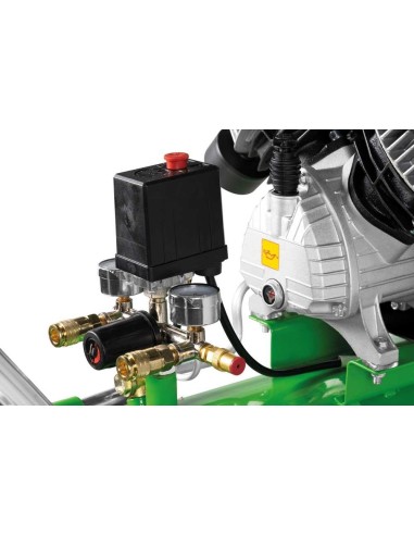 3 - Compresseur d'air 230v 100 lt huile-lubrifie Zipper zi-com100-2v5