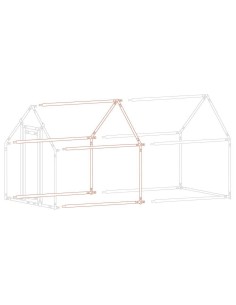 1 - Extension de l‘enclos pour animaux domestiques 2m Zipper zi-cr-2m