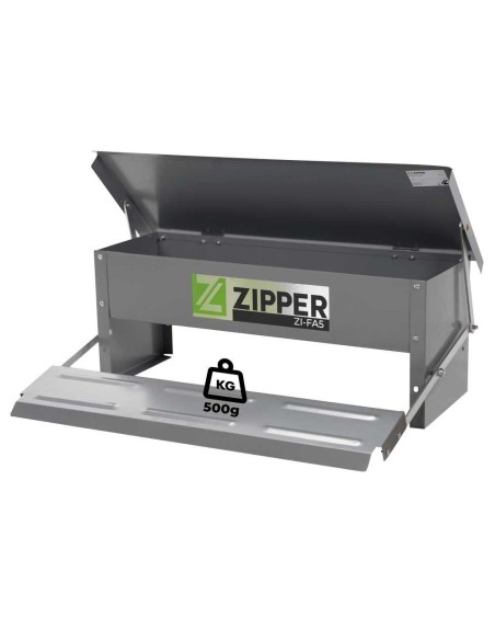 2 - Distributeur automatique de nourriture pour poulets 5kg Zipper zi-fa5