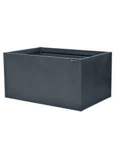 1 - Parterre sureleve en tole d'acier galvanisee 100x150x76h Zipper zi-hbt156