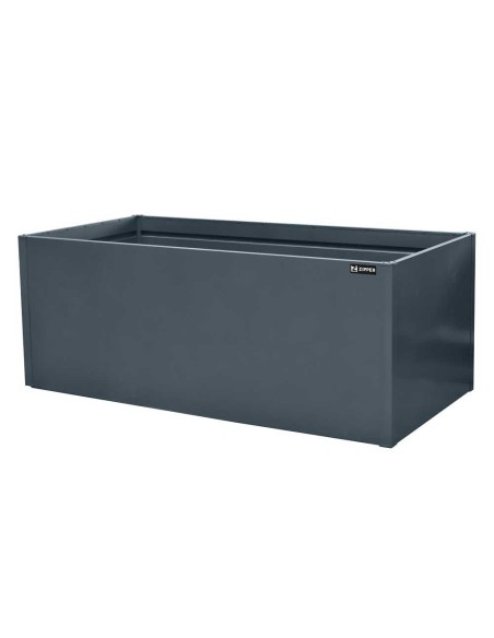 Parterre sureleve en tole d'acier galvanisee 100x200x76h Zipper zi-hbt206