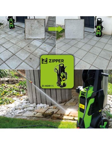 3 - Nettoyeur haute pression 195 bar 390 l/h Zipper zi-hdr195