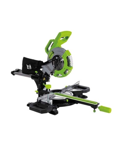 1 - Scie à onglets bois plastique aluminium acier 1700W 120mm Zipper zi-kgs210ds