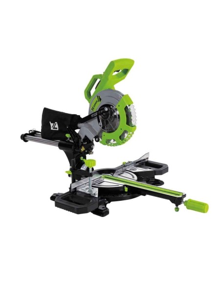 1 - Scie à onglets bois plastique aluminium acier 1700W 120mm Zipper zi-kgs210ds
