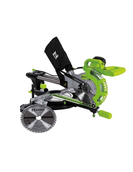 3 - Scie à onglets bois plastique aluminium acier 1700W 120mm Zipper zi-kgs210ds