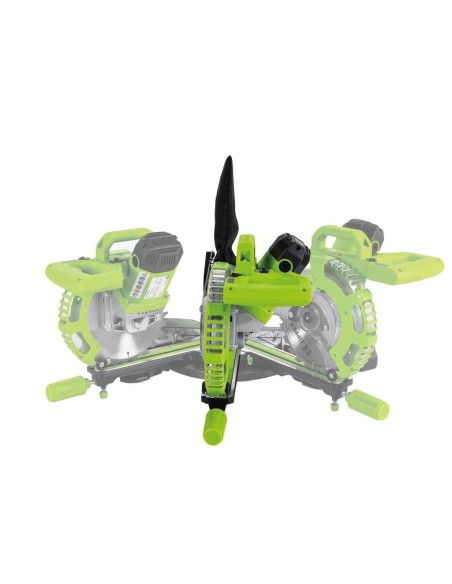 5 - Scie à onglets bois plastique aluminium acier 1700W 120mm Zipper zi-kgs210ds