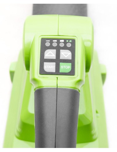 2 - Souffleur a batterie lithium 40V Zipper zi-lbr40v-akku sans batterie ni chargeur