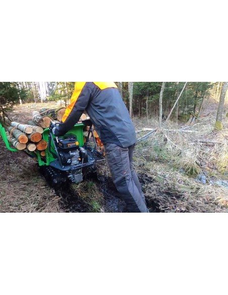 2 - Benne pour buches pour zi-md300 Zipper zi-md300-hr