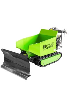 1 - Brouette dumper a chenilles moteur 302cc 500 kg Zipper zi-md500hst