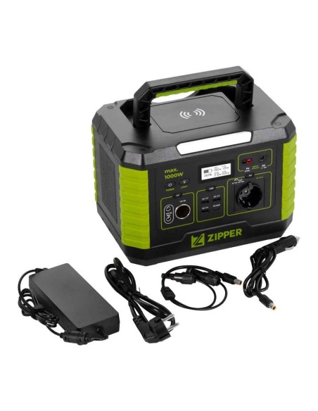 3 - Station d'alimentation mobile 1000 W Zipper zi-ps1000